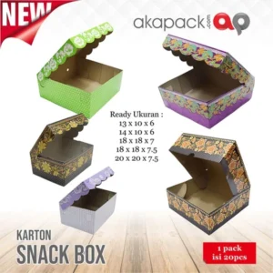 Nasi Box Purple Rose 15x15
