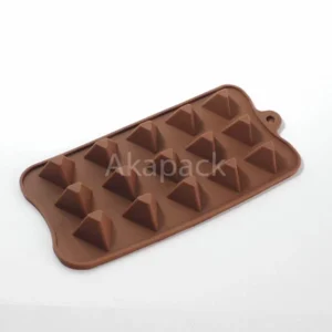 Silikon Coklat Segitiga