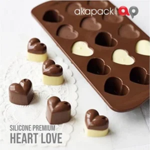 Silikon Coklat Double Love