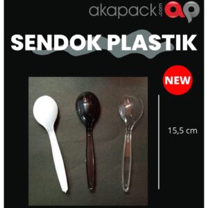 Sendok Makan HCP Putih Isi 100pcs