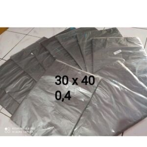 Plastik Paket Baru 30x40 Abu