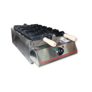FWB-G1101S Gas 5 Small Fish Waffle Machine "FOMAC"