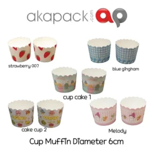 Muffin 60 Cup Cake 1 isi 50pcs