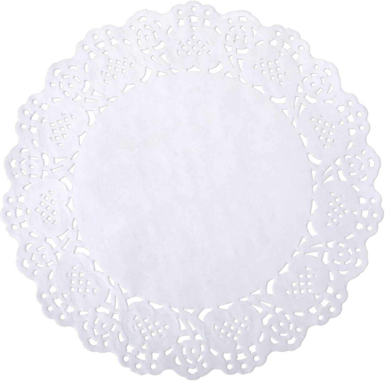 ROUND DOILIES 4.5 PUTIH