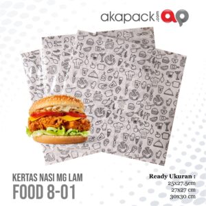 Kertas Nasi MG Food 8-01 25x27