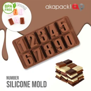 Silicone Angka Besar21x10.5cm