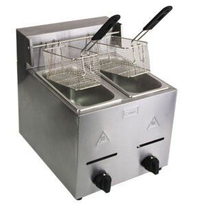 FRY-GF62 Gas Deep Fryer 4.5L*2 "FOMAC"