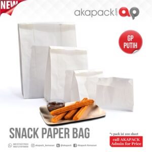 Paper Bag GP White 15.5 x 11 + 6