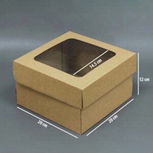 Dus Cake Bridge Brown Sugar 20x20x12