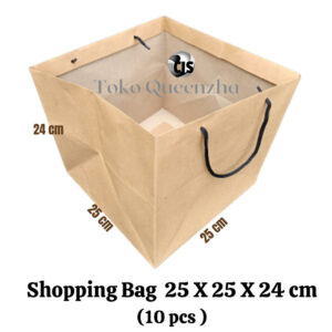 SHOPING BAG 25 X 25 X 24