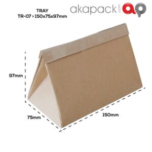 TR 007 K09 Bungkus Nasi 15x7,5x9,7CM