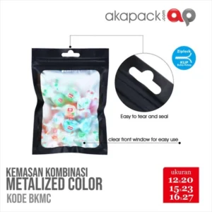 Kemasan Bantal Kombinasi Metalize Color 15x23