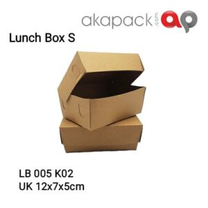 Dus Kraft LB 005 K02 Lunch Box S 12x7x5CM