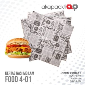 Kertas Nasi MG Food 4-01 25x27