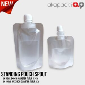 Std Pouch 10x13 Spout 100ml