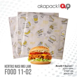 Kertas Nasi MG Food 11-02 30x30