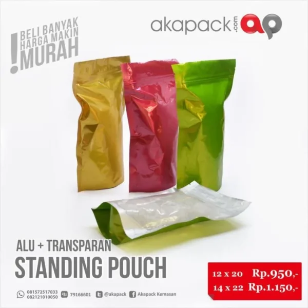 Std Pouch SPKW+Alu 12x20
