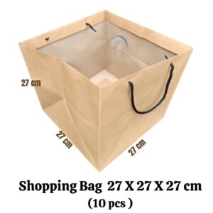 SHOPING BAG 27 X 27 X 27