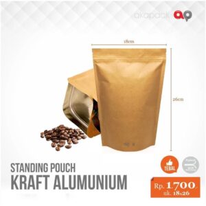 Std Pouch SPKA+ZIP 18X26