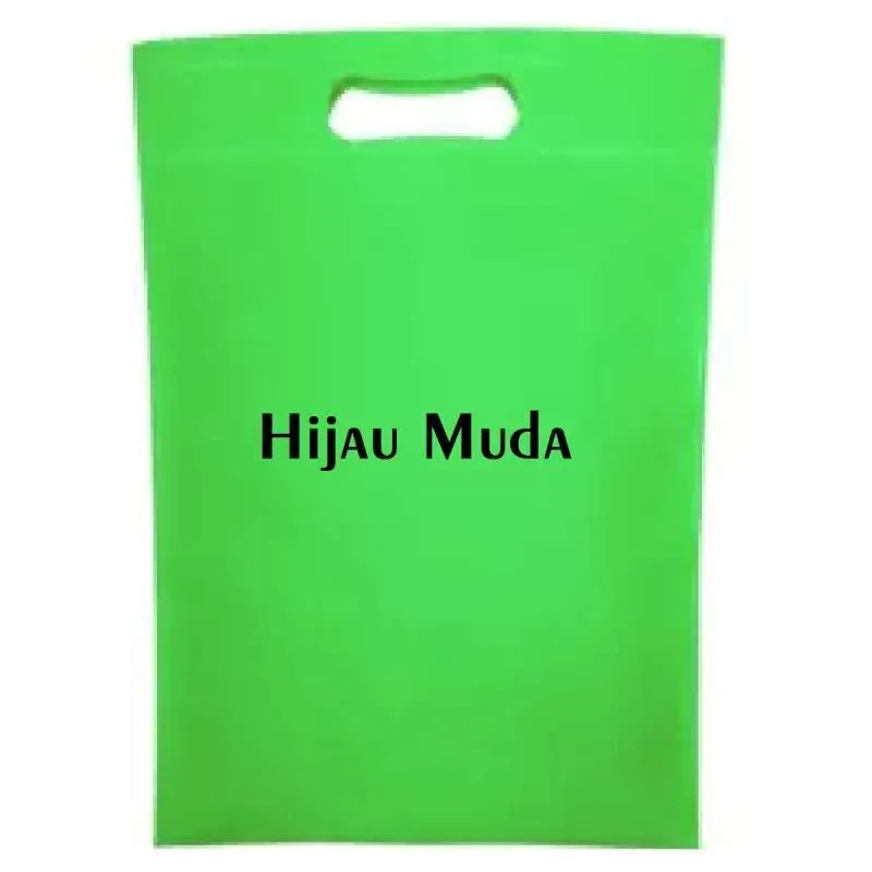 kantong plong hijau muda 30x40